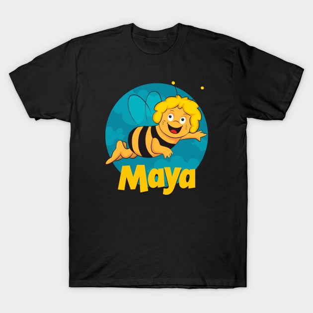 Maya Bee T-Shirt by GiGiGabutto